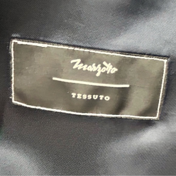 Navy and Yellow Check Pure Wool Sport Jacket - Baumler - Picture 9 of 12